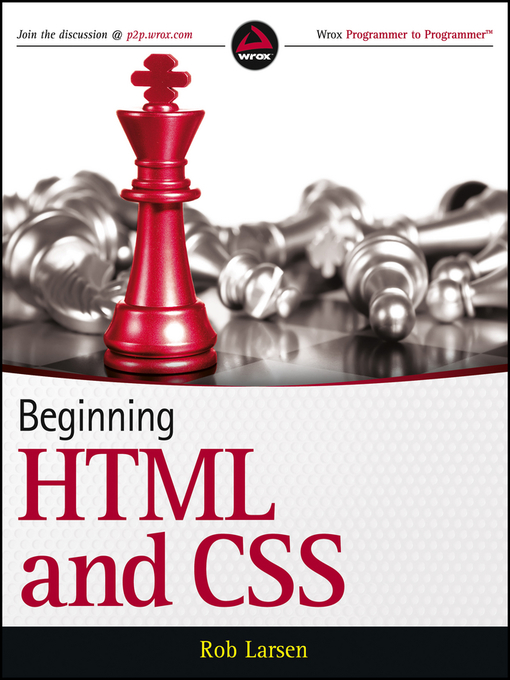 Title details for Beginning HTML and CSS by Rob Larsen - Available